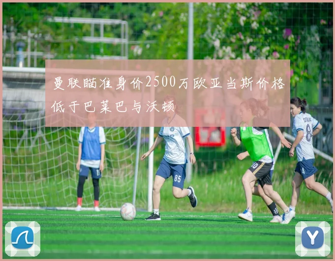曼联瞄准身价2500万欧亚当斯价格低于巴莱巴与沃顿